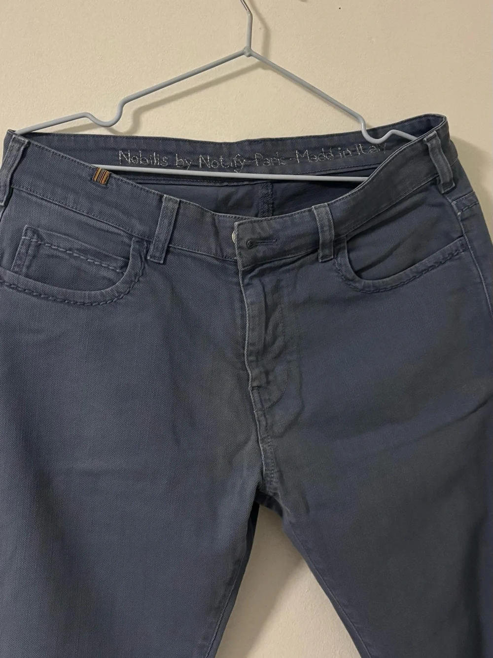 Slim Fit Men's navy-blue Skinny Jeans